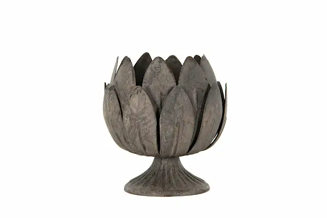 Ljuslykta Blom Metall