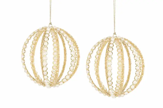 Joulupallo Angela Gold