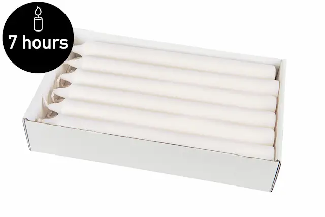 Taper Candles White