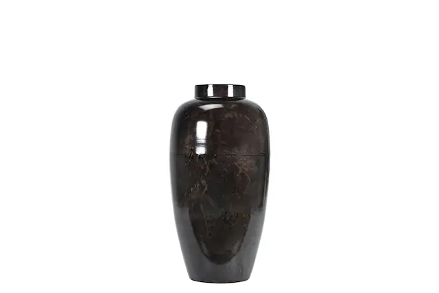 Vase Viv Grey Onyx