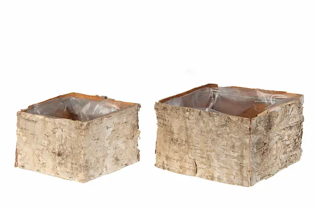 Kruka Näver Kvadrat