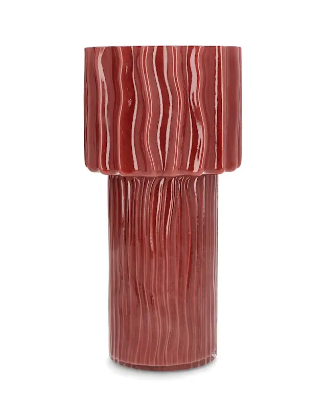 Vase Ellen Cranberry