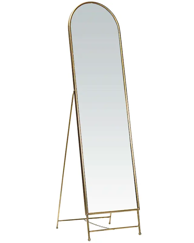 Spegel Stående Antik Mässing