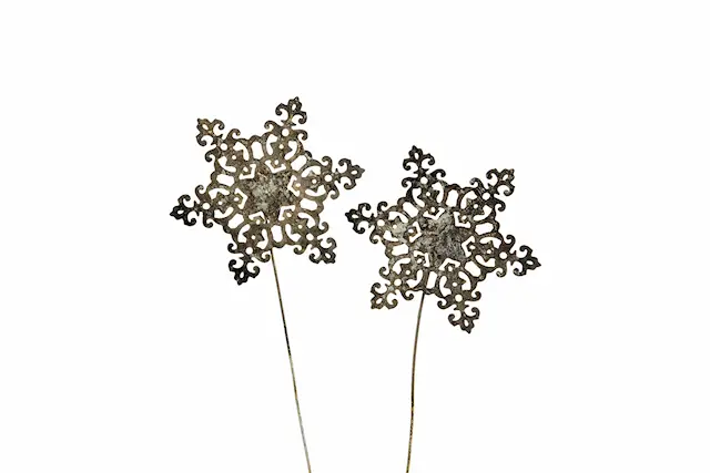 Stick Snöstjärna Champagne