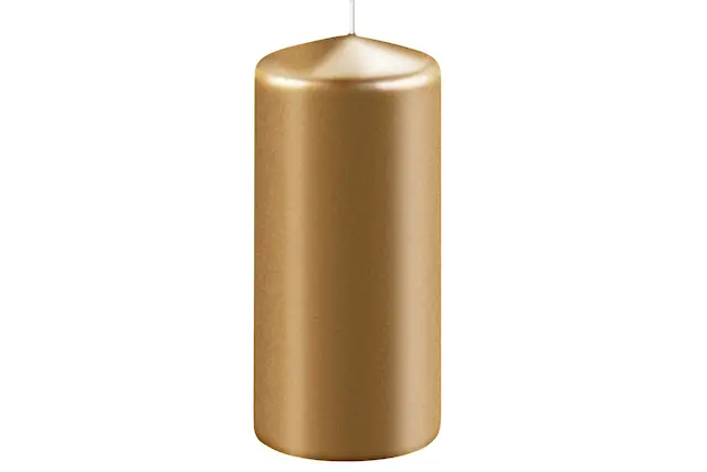 Blockljus Guld 15