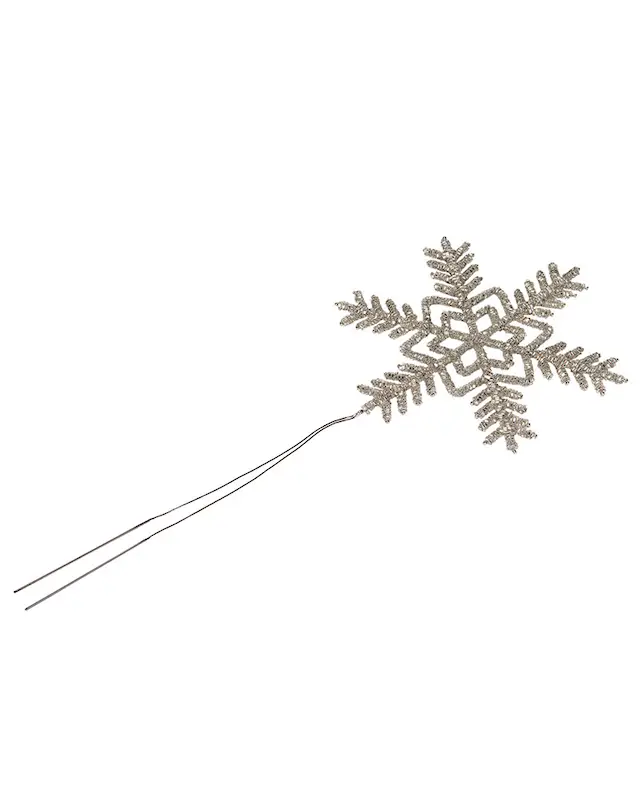Julgranstopp Snöflinga Bella