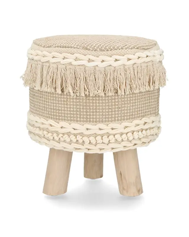 Punottu jakkara hapsuilla