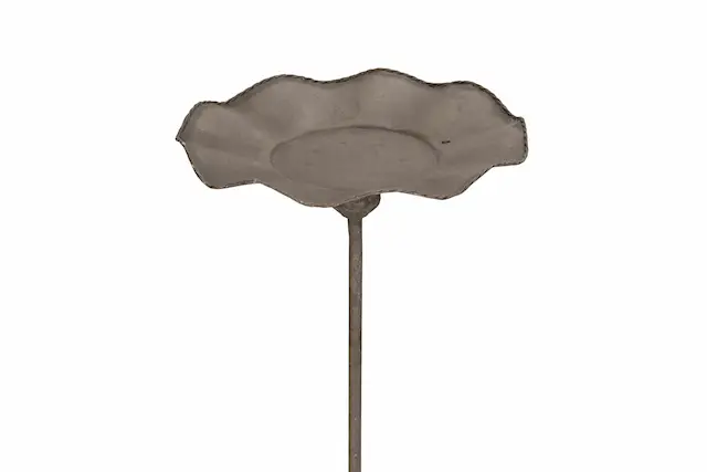 Garden Stick Viola Metal