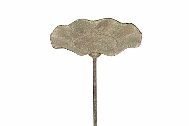 Trädgårdsdekoration Stick Viola Metall Grön