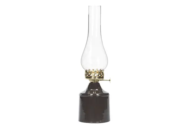 Lantern Tealight Iris Enamel Choco