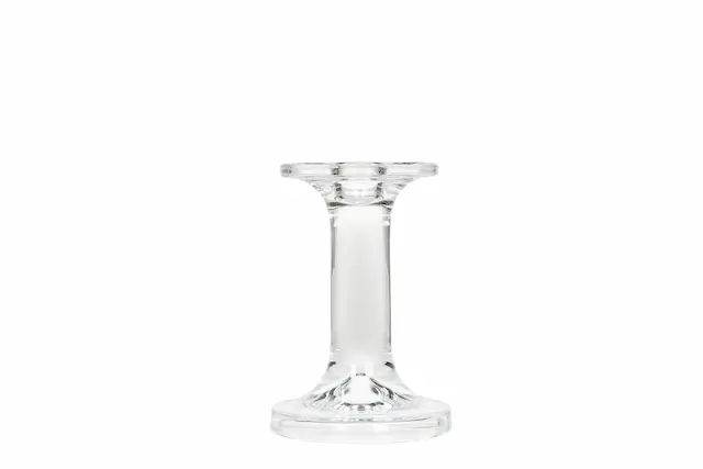 Ljusstake Glas Stil Klar