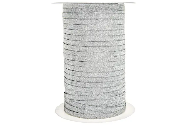 Gift Wrap Glitter Silver