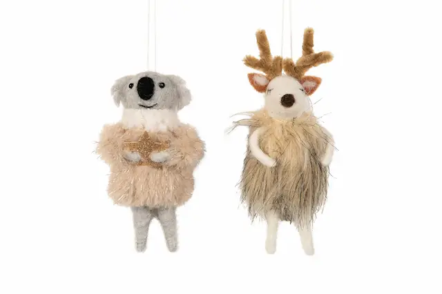 Hänge Ulldjur Fluffisar Mix