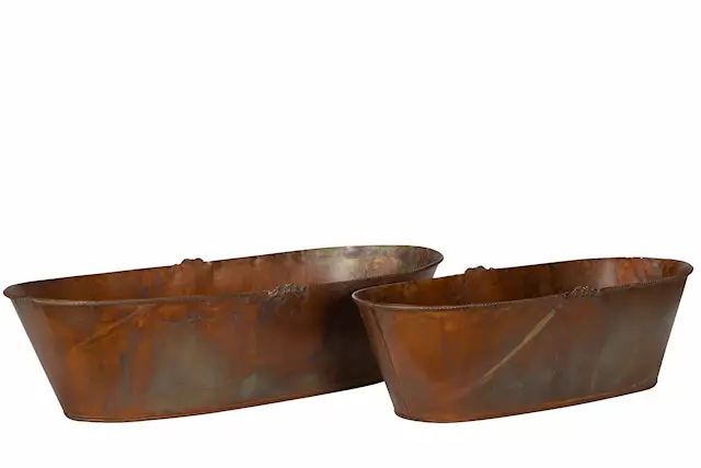 Kruka Rosendal Avlång Koppar