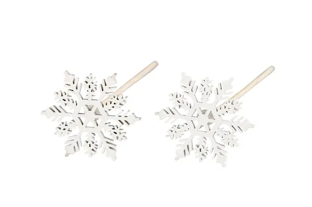 Stick Snöflinga Vit
