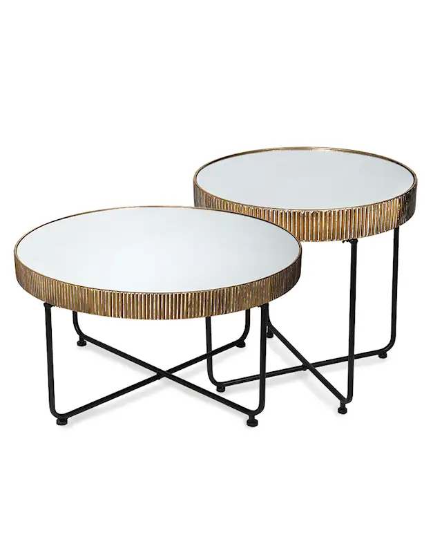 Sidobord Spegel Solspira