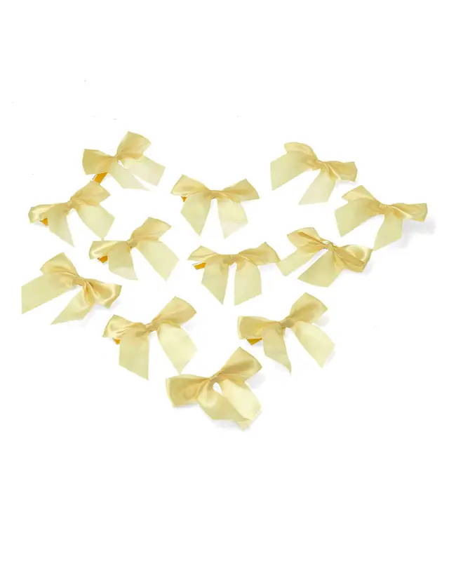 Rosett Satin Små Gul