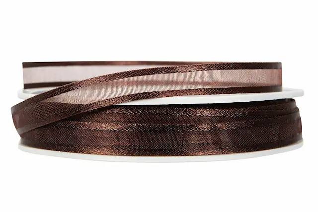 Dekorationsband Prego Brun 10 mm