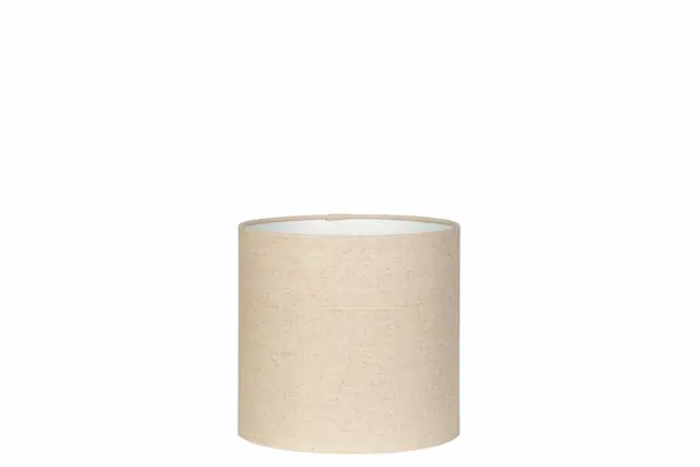 Lampskärm Linne Cylinder Natur