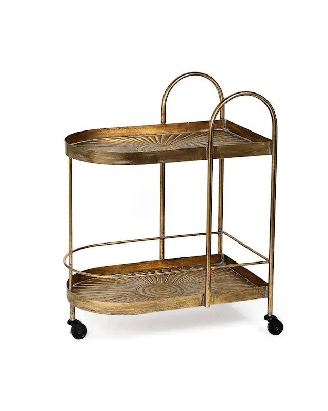 Sidobord Drinkvagn Solspira