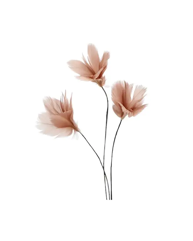 Feather Wired Flower Mole