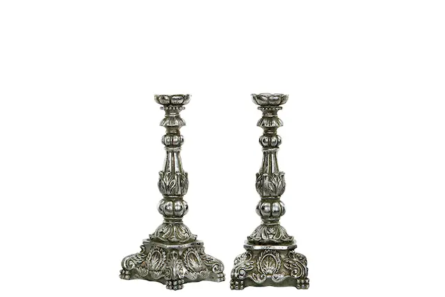 Ljusstake Enya Antik Silver