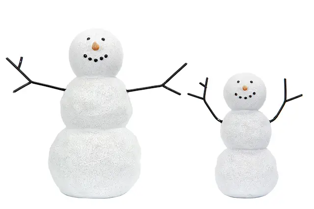 Dekoration Snögubbe
