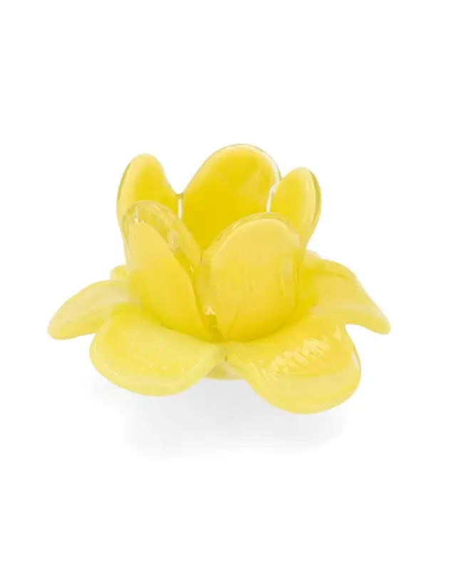 Ljushållare Blomma Gul