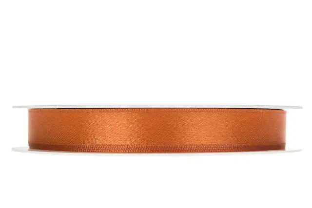 Ribbon Double Satin Rust