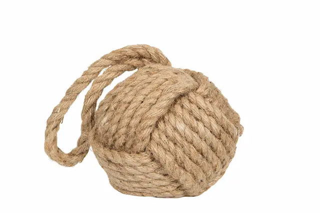 Dörrstopp Jute Knop