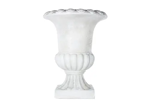 Kruka Pokal Vit Poly