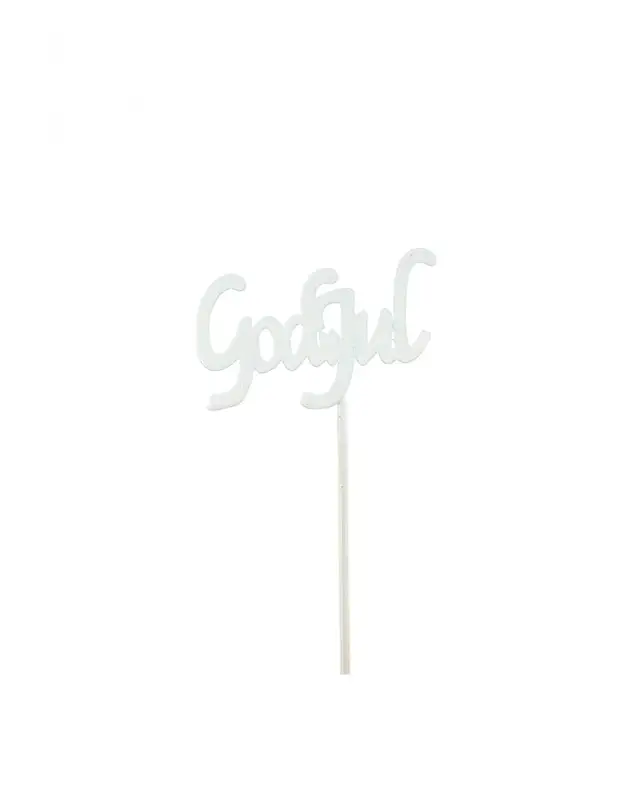 Stick Merry Christmas White