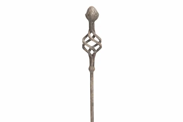 Trädgårdsdekoration Stick Kronärtskocka Metall