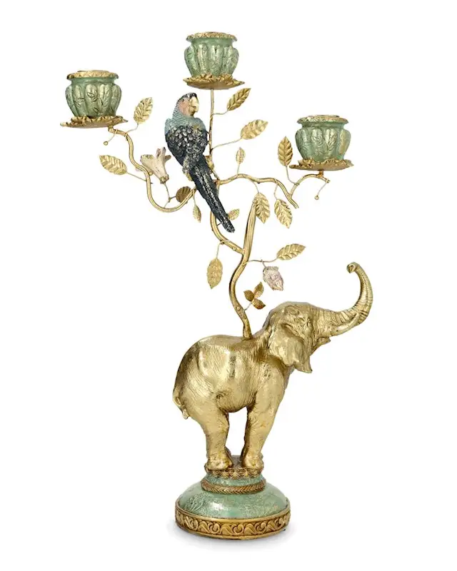 Ljusstake Elefant