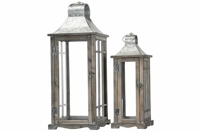 Ljuslykta Trä House Old Wood