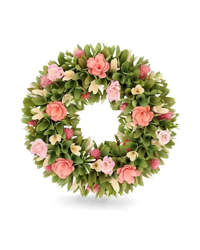 Vaaleanpunaiset ruusukranssit