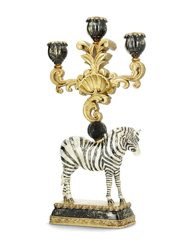 Ljusstake Zebra