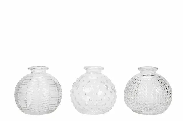 Klotvas Trio Mönster Klart Mix