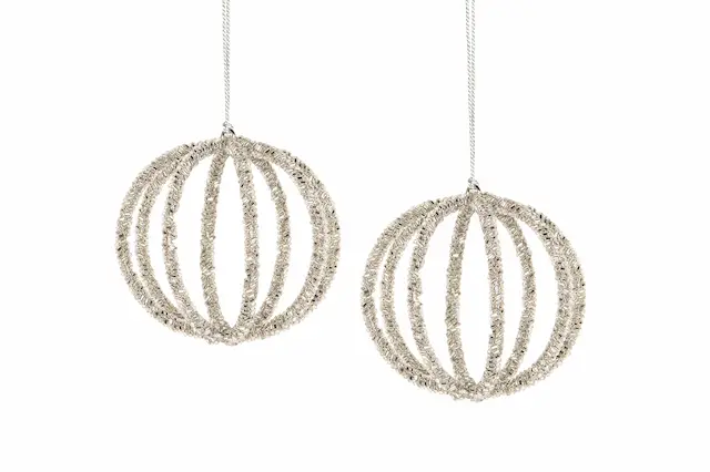 Joulupallo Fioretta hopea