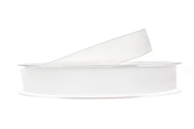 Dekorationsband Beauty Vit 15 mm