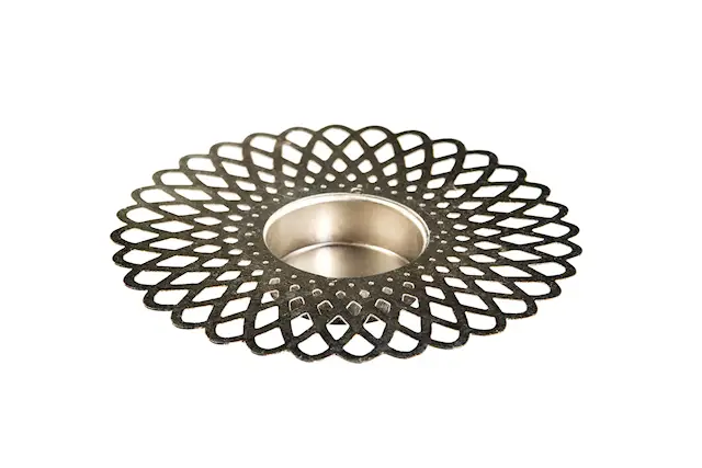Ljushållare Värmeljus Doris Shabby Silver