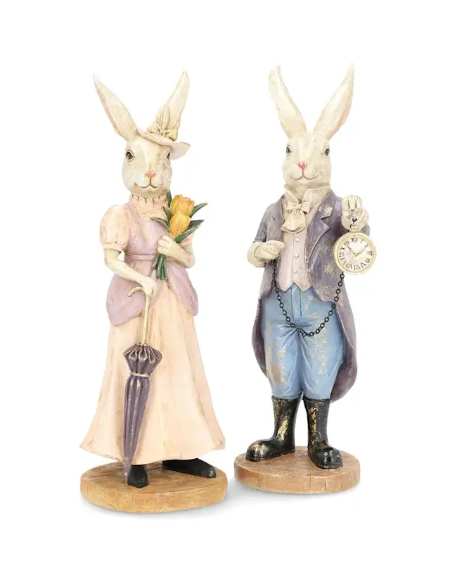 Dekoration Herr och Fru Kanin Mix