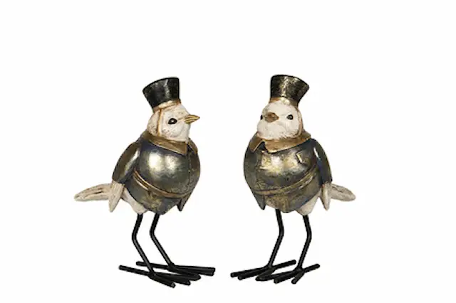 Dekoration Fågel Butler