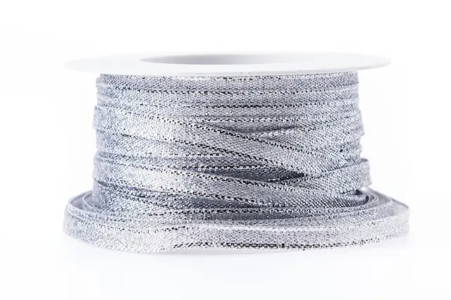 Dekorationsband Silver 5mm