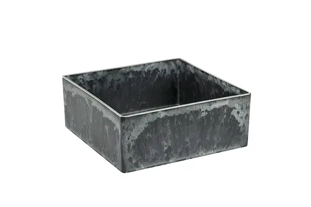 Pot Square Grey