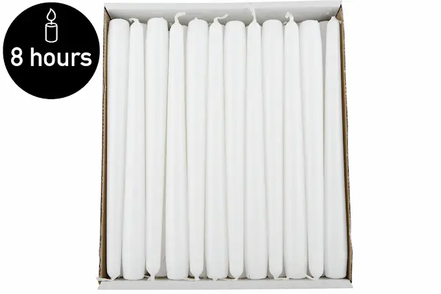 Taper Candles White