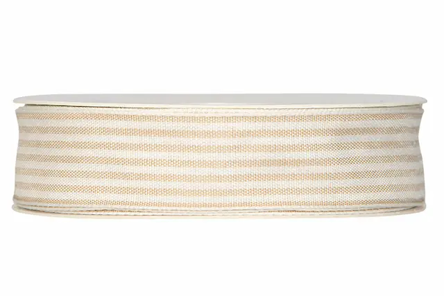 Dekorationsband Stribe Sand 25 mm