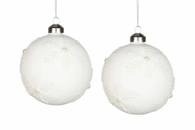 Julkula Snöflinga Vit