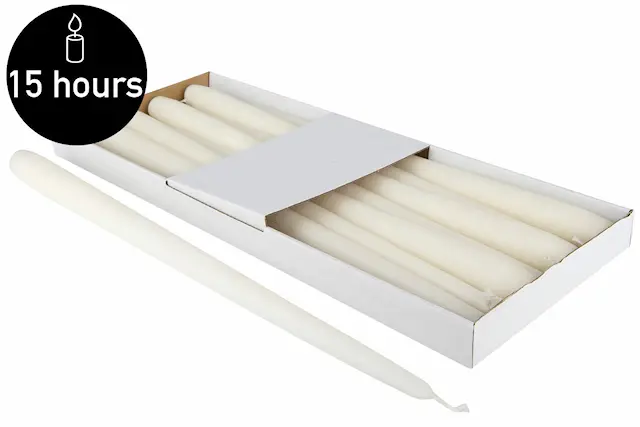 Taper Candles Cotton