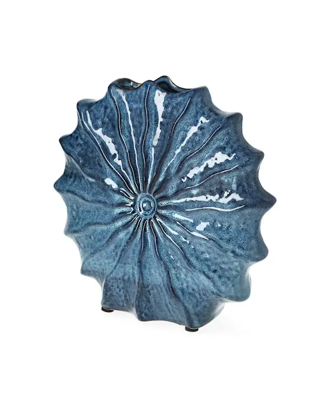 Vas Snäcka Blue Glaze
